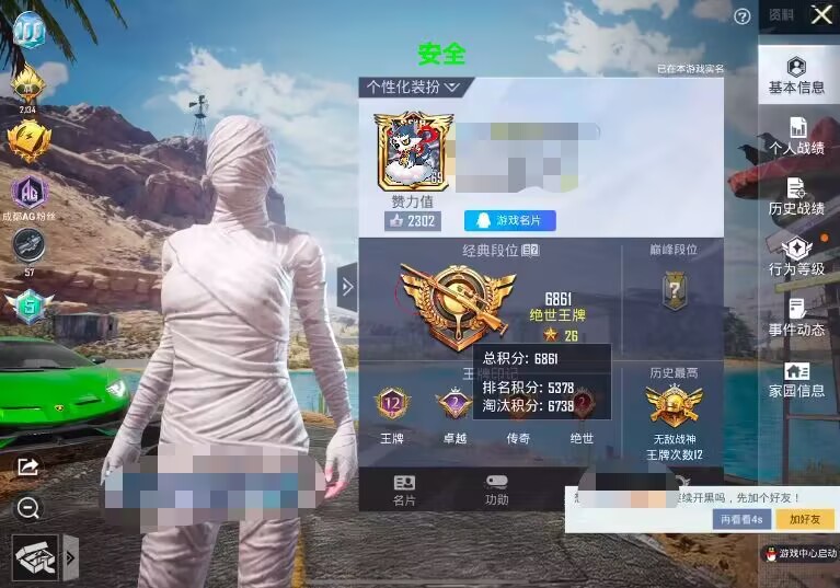 和平精英辅助得类型分为那些