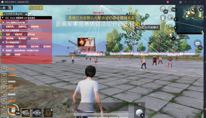 和平精英辅助【快影直装V3.0自瞄稳定版】锁头锁死自瞄 掩体变色 掩体漏打 人物透视 容器直装